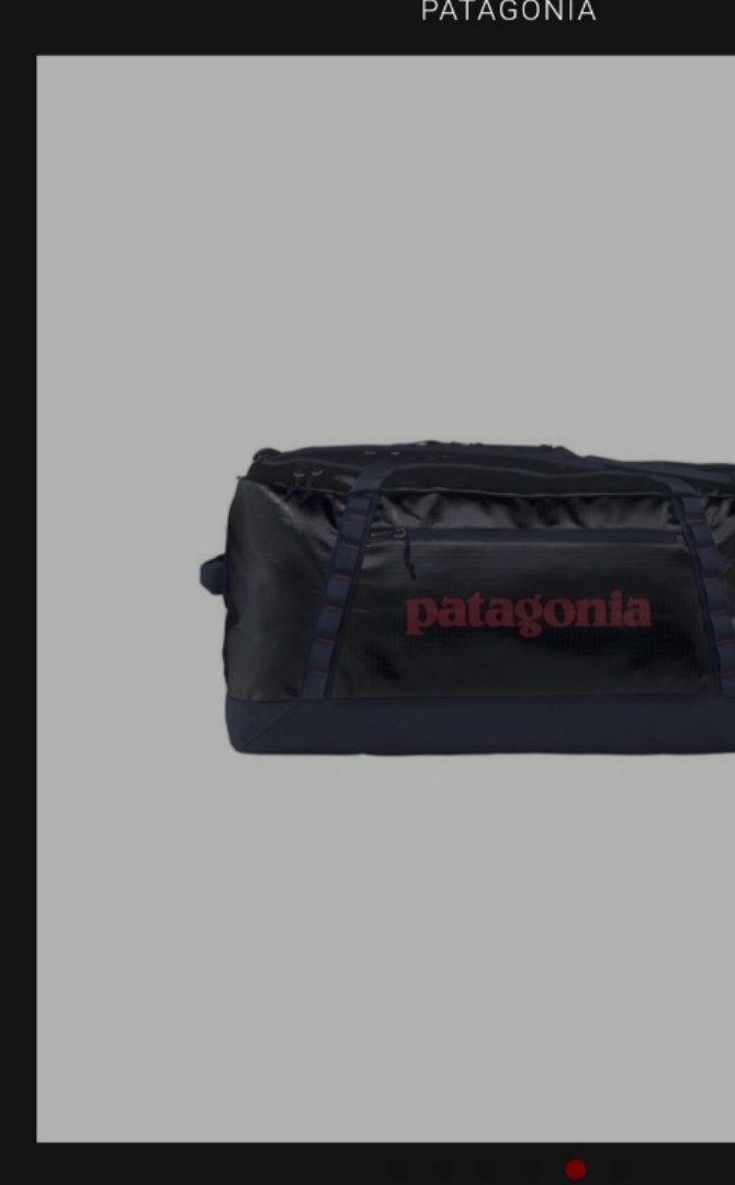 Patagonia Black Hole 70L Duffel Bag, Men's Fashion, Bags, Backpacks on