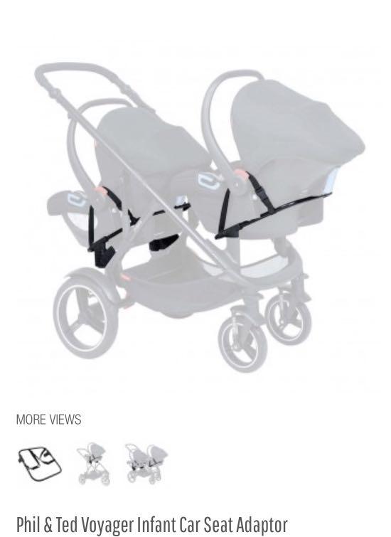 Phil and ted car seat adaptors new arrivals
