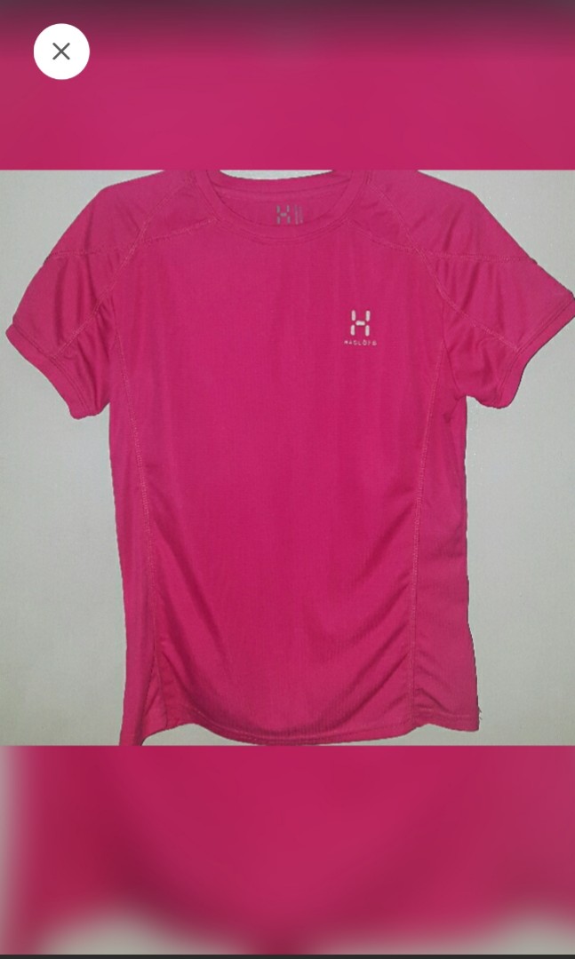 Pink Haglofs Dri fit Shirt, Women's 