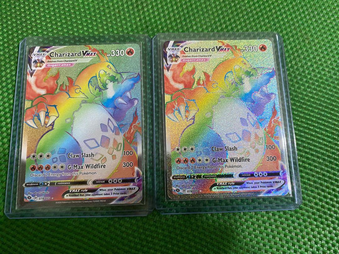 rainbow charizard vmax pokemon card Charizard VMAX (Secret)