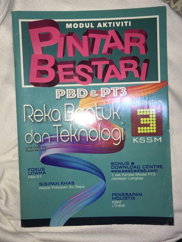 Pt3 Rbt Reka Bentuk Teknologi Latihan Books Stationery Books On Carousell
