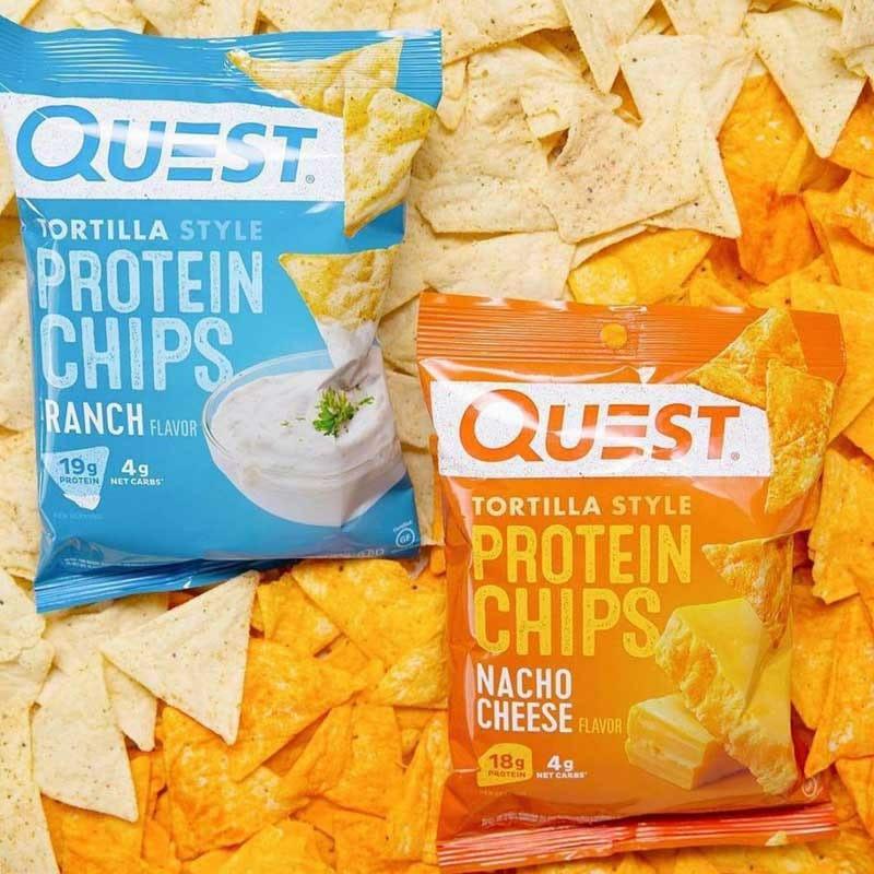 Quest Protein Chips, Food & Drinks, Packaged & Instant Food on Carousell