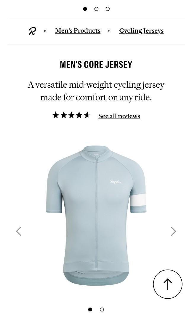 Rapha jersey light blue Men s Fashion Coats Jackets and Outerwear on Carousell
