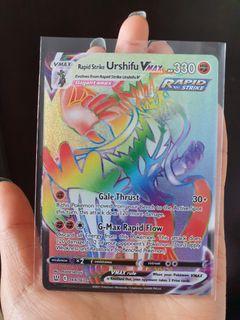 Rapid Strike Urshifu Vmax Rainbow