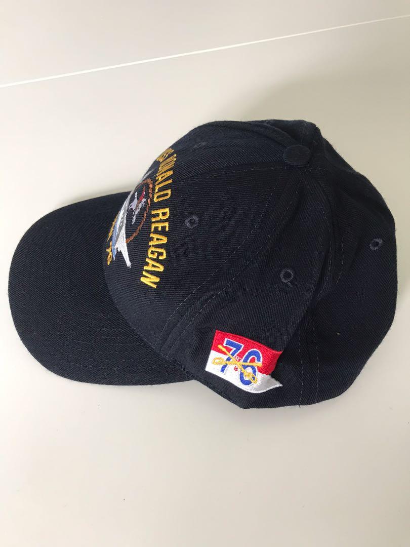 Uss ronald reagan ball cap top