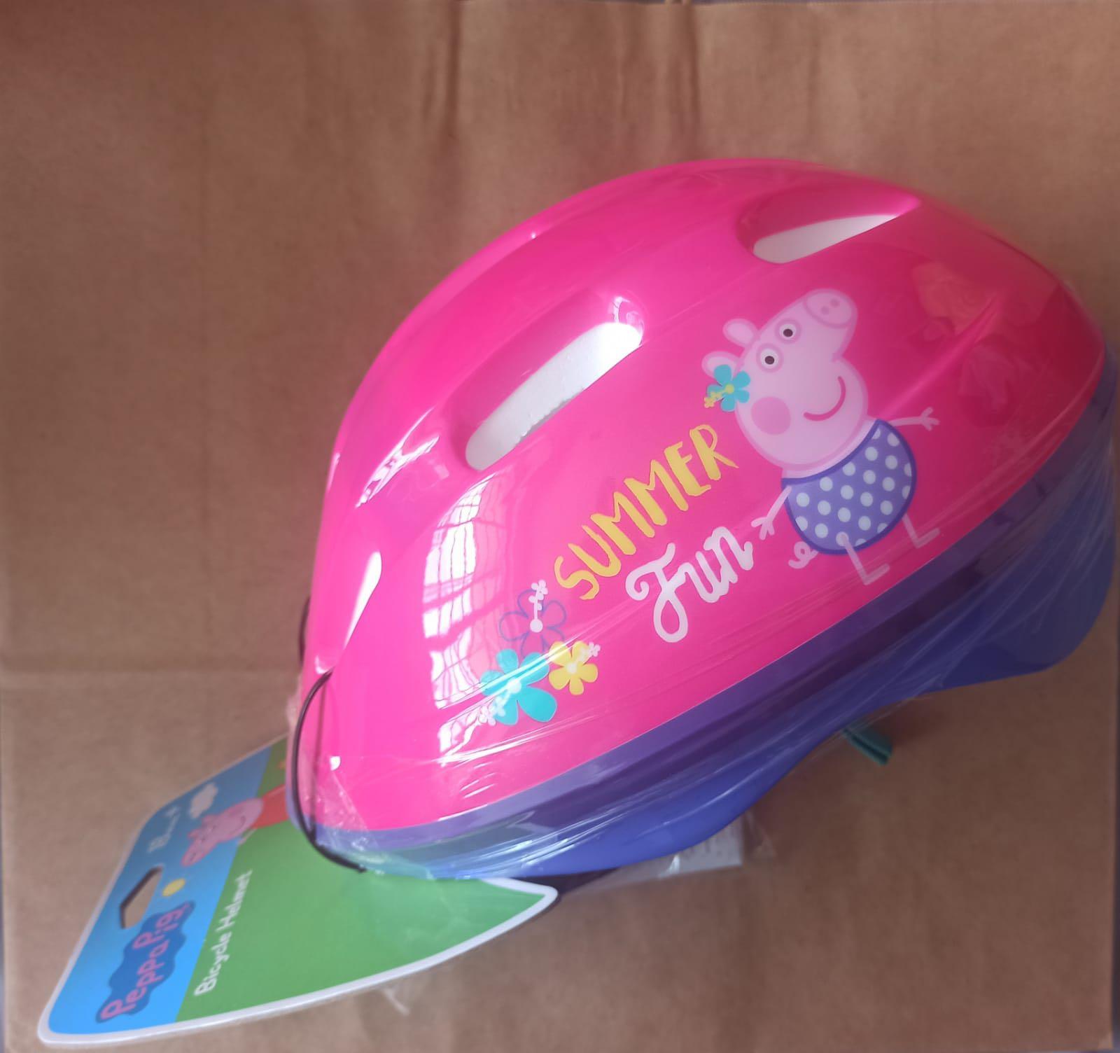 Peppa pig helmet and pad set online