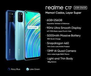 Realme C17 6/256 GB ( Kredit )