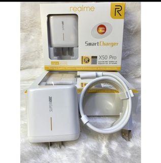 REALME Original 65W GaN SUPERVOOC 2.0 CHARGER with TYPE C CABLE Power Charger