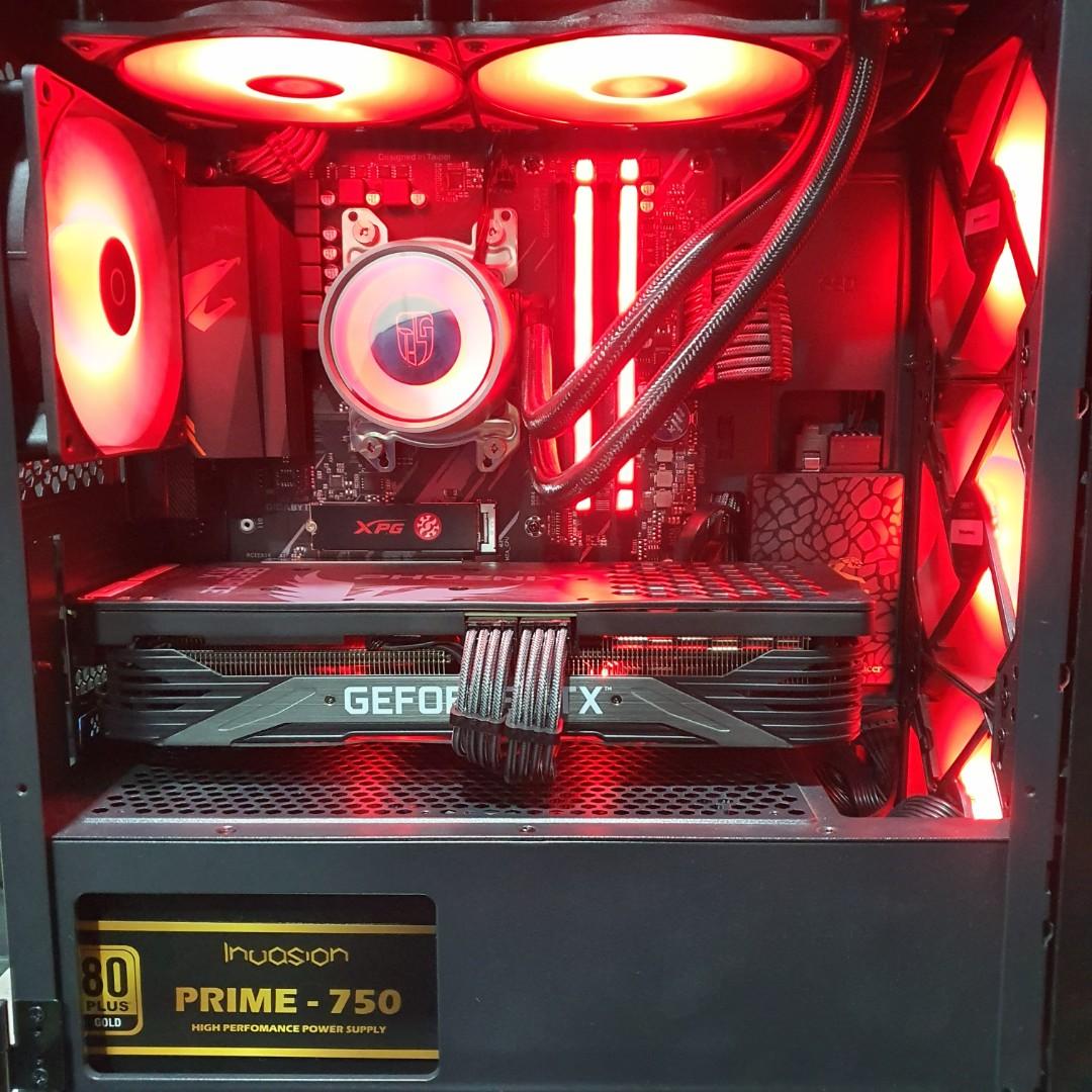 RTX 3070 B550M R5 3600 RAM AIO Computers Tech Desktops on