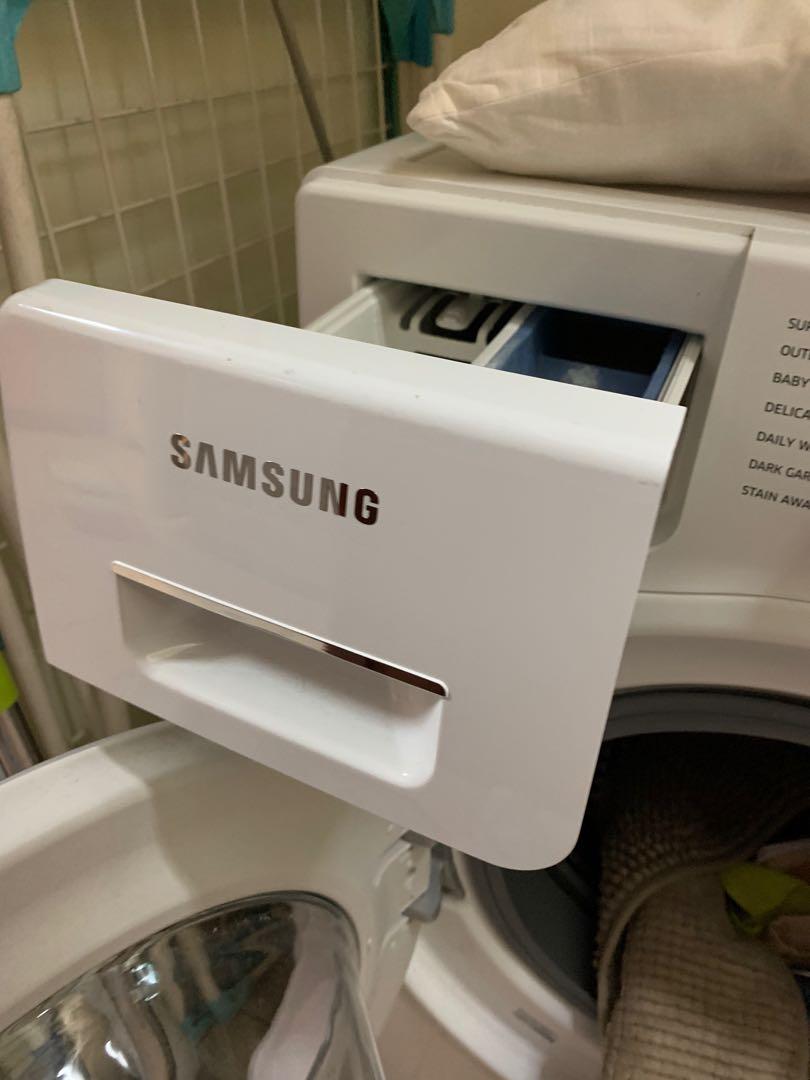 Samsung 7kg front load washing machine, TV & Home Appliances, Washing