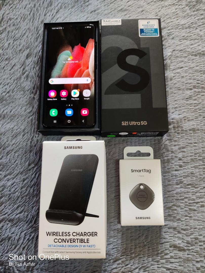 Samsung Galaxy S21 Ultra 5g 256gb Black Myset Mobile Phones Tablets Android Phones Samsung On Carousell