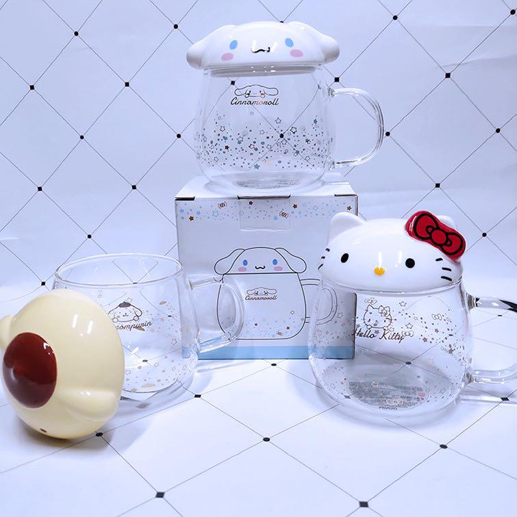 Flavored Tea And Glass Mug Set Cinnamoroll Sanrio x Lupicia - Meccha Japan