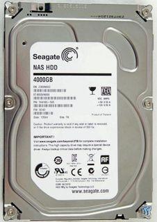 Seagate ST4000VN000 4TB NAS HDD 5900RPM 64MB Cache