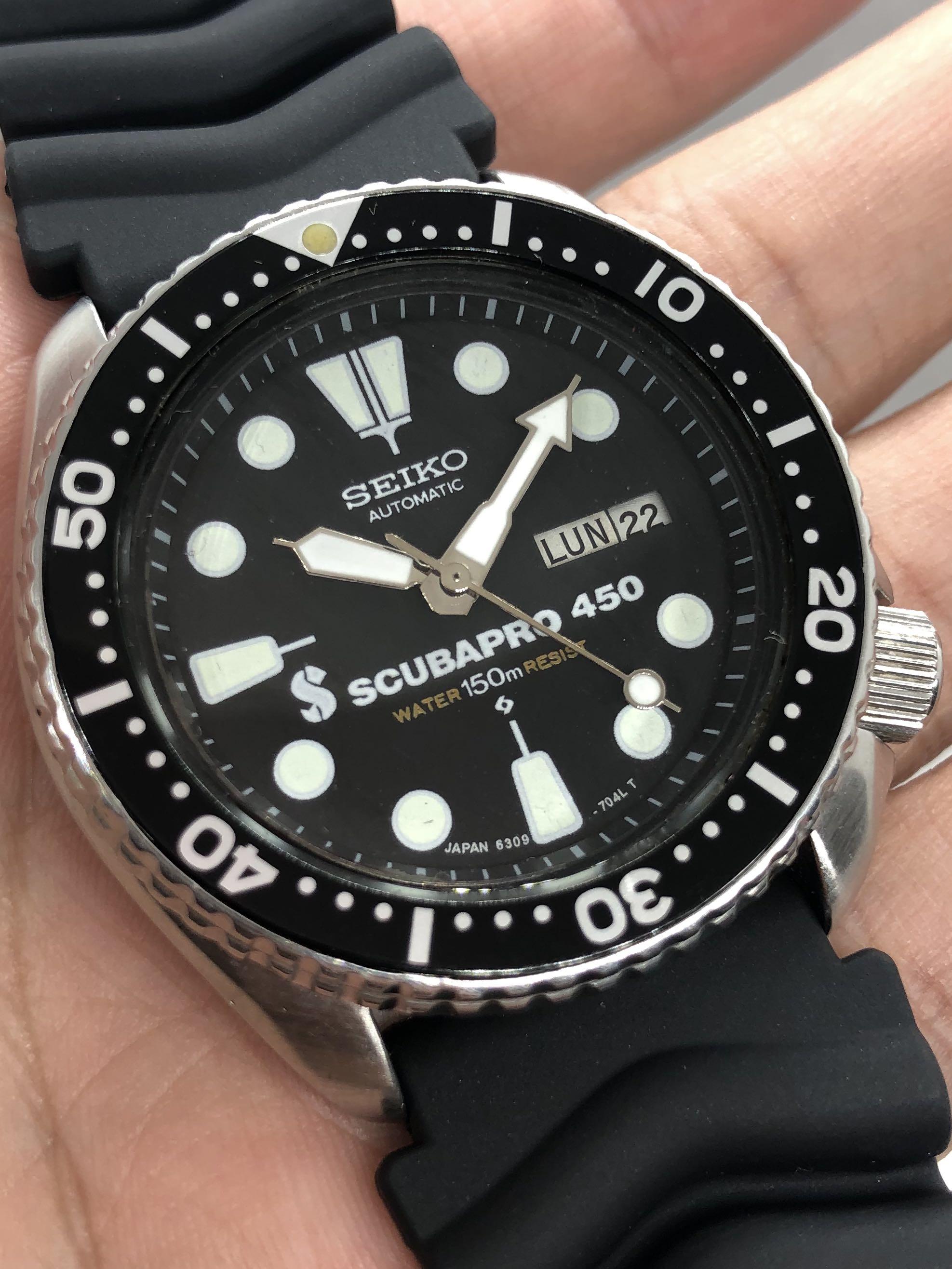 Seiko Diver 6309 Vintage 41mm Automatic, Luxury, Watches on Carousell