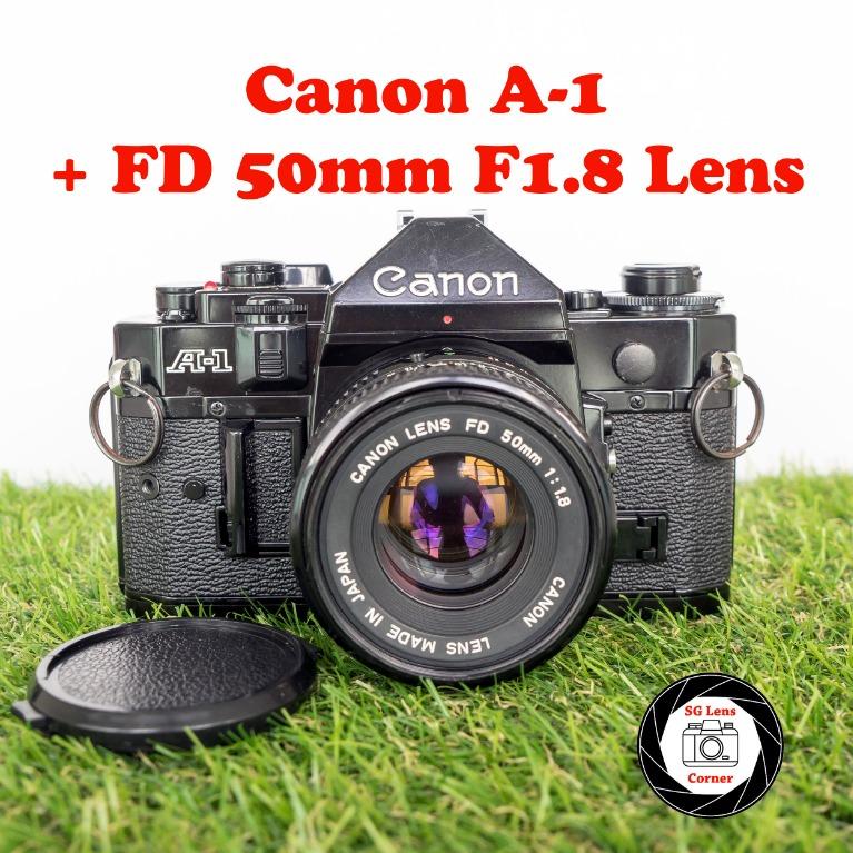 serviced canon a 1 a1 35mm film camera