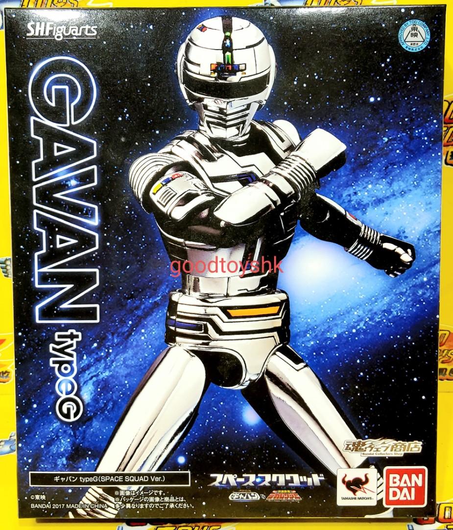 全新未開封BANDAI 魂商店限定宇宙刑事卡邦SHF SPACE SHERIFF GAVAN