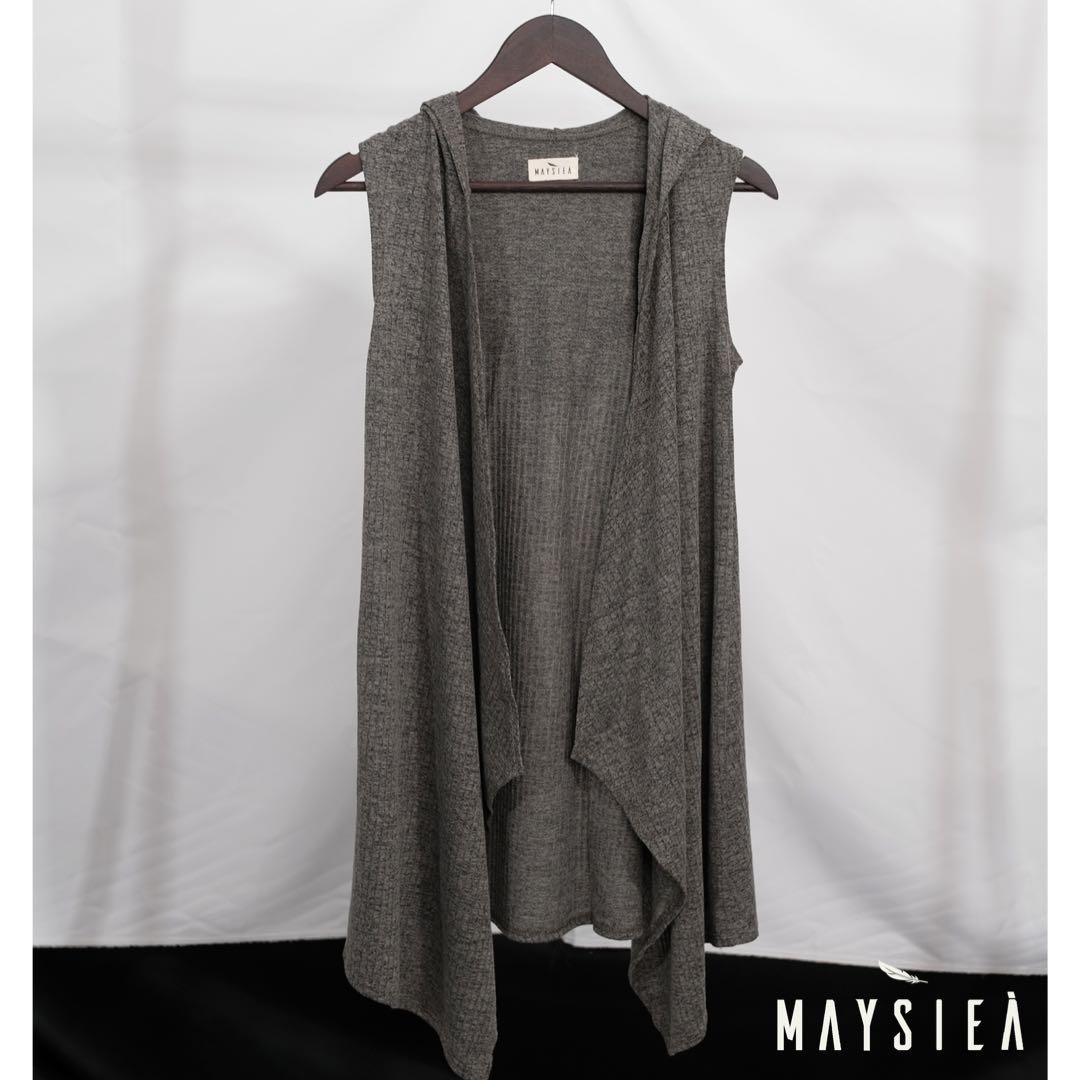 cardigan sleeveless vest