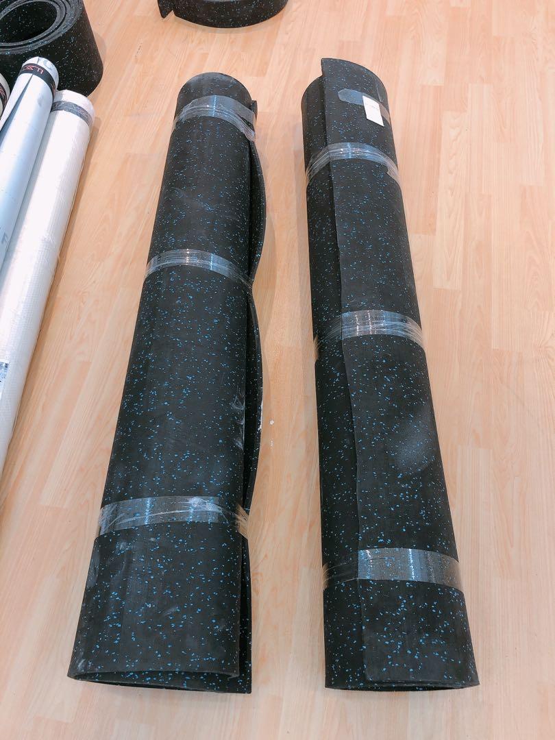 Soundproof Gym Mat Absorbs Shock, Sports Equipment, Exercise & Fitness