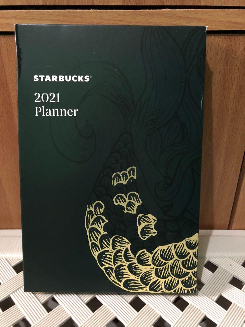 Starbucks planner 2021, Hobbies & Toys, Stationary & Craft, Craft