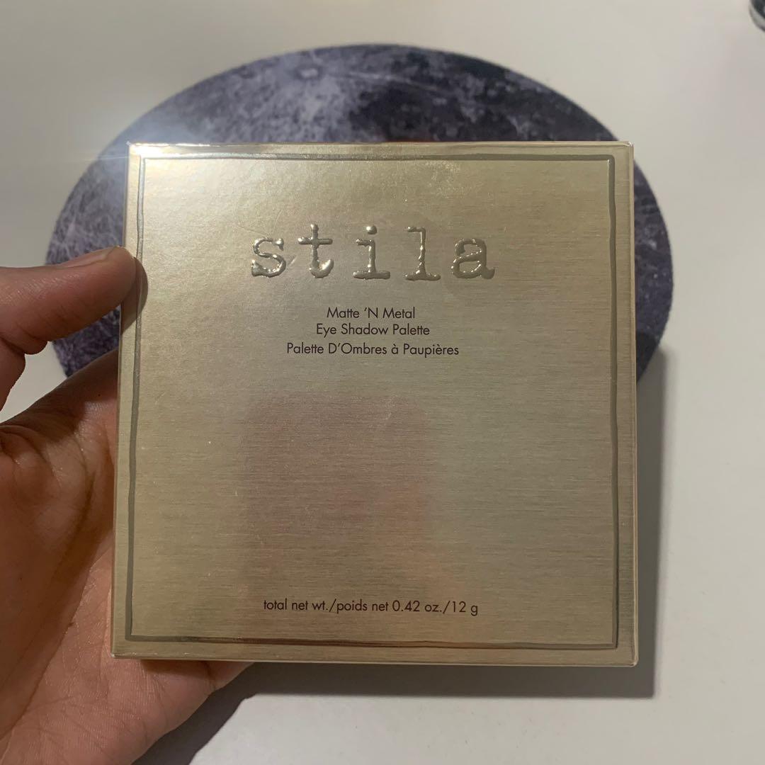 Stila Eyeshadow Palette (Category: Makeup) located in Quezon City. Submitted by cleanspaceph (Listing ID 1076867537, Image 1). Description: Bnew never used nor swatched bought at Rustans for Php2,250 RFS: Decluttering.