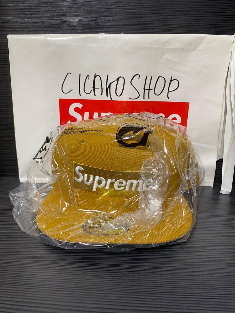 Supreme Champions Box Logo New Era Men S Fashion Accessories Caps Hats On Carousell
