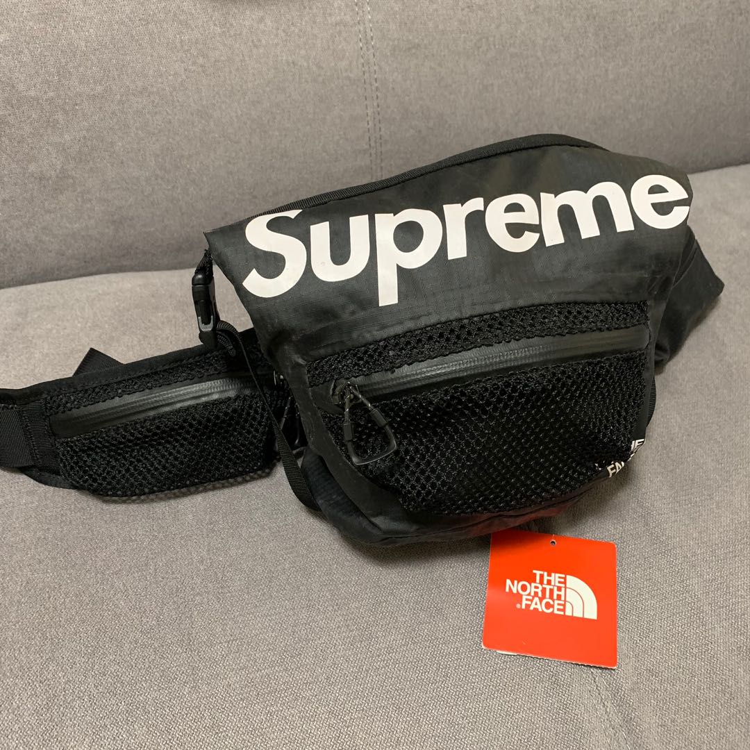 Supreme north face waterproof waist bag best sale