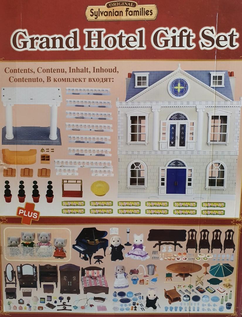 Sylvanian families grand hotel gift set clearance
