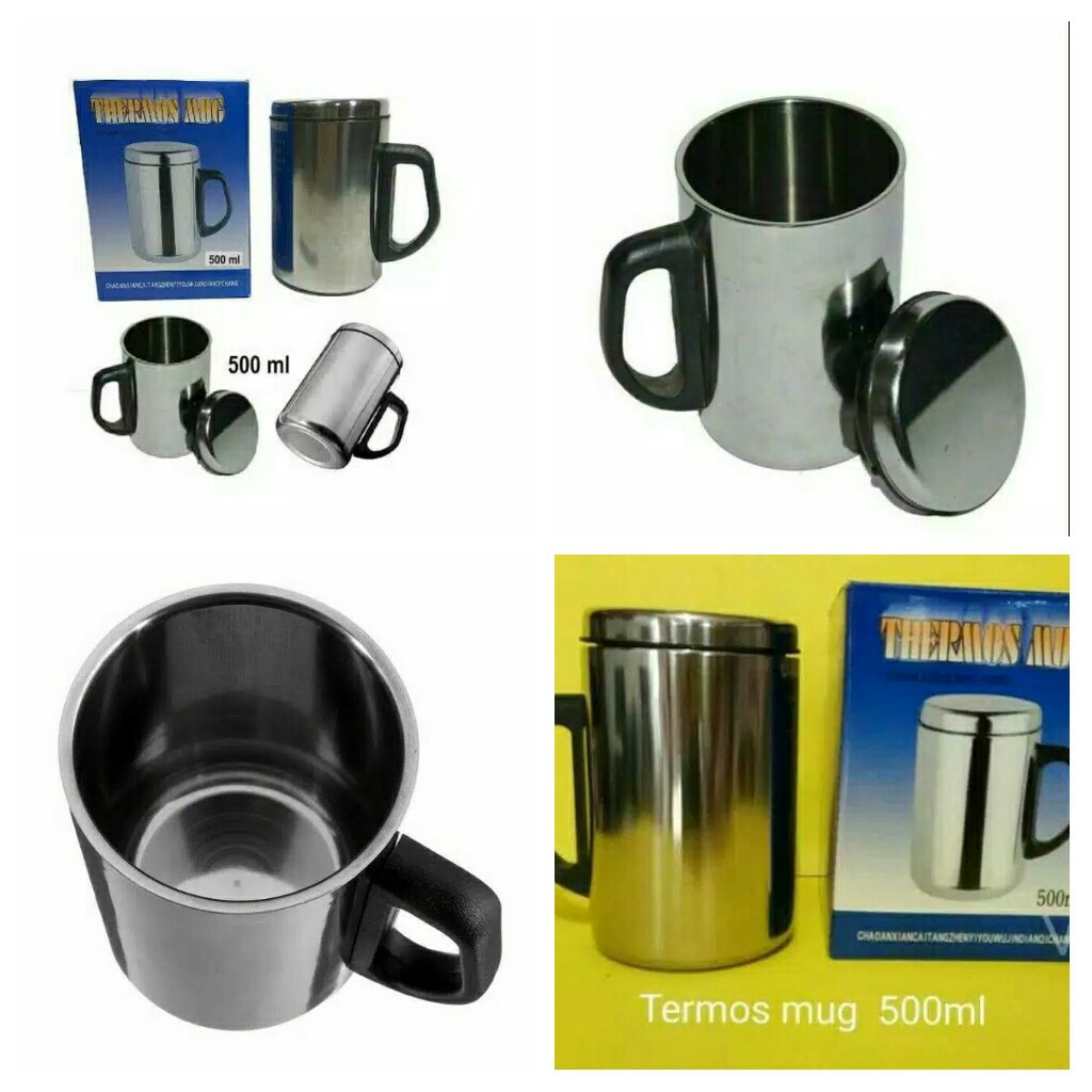 Termos mug air panas dingin stainless steel Kitchen Appliances