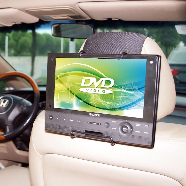 Tfy Car Headrest Mount Holder For 7 Inch 10 Inch Swivel Screen Portable Dvd Player Electronics Others On Carousell