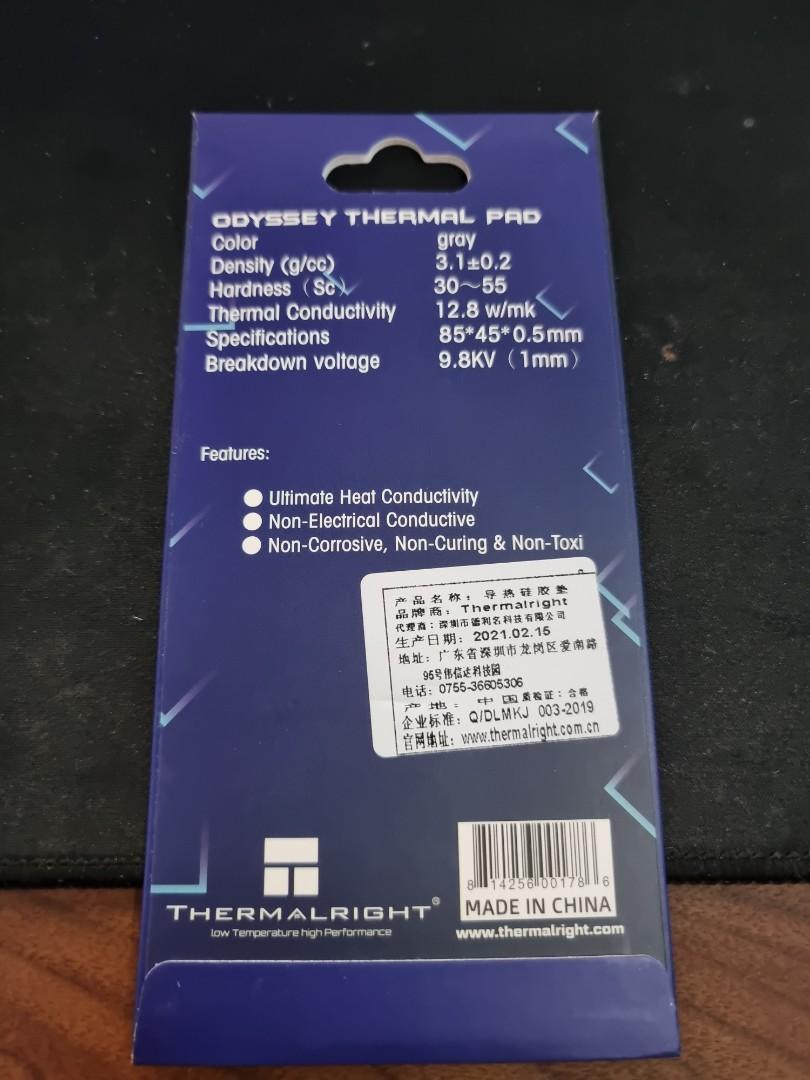 Thermalright Extreme Odyssey Thermal Pad 0.5mm, Computers & Tech, Parts &  Accessories, Computer Parts on Carousell
