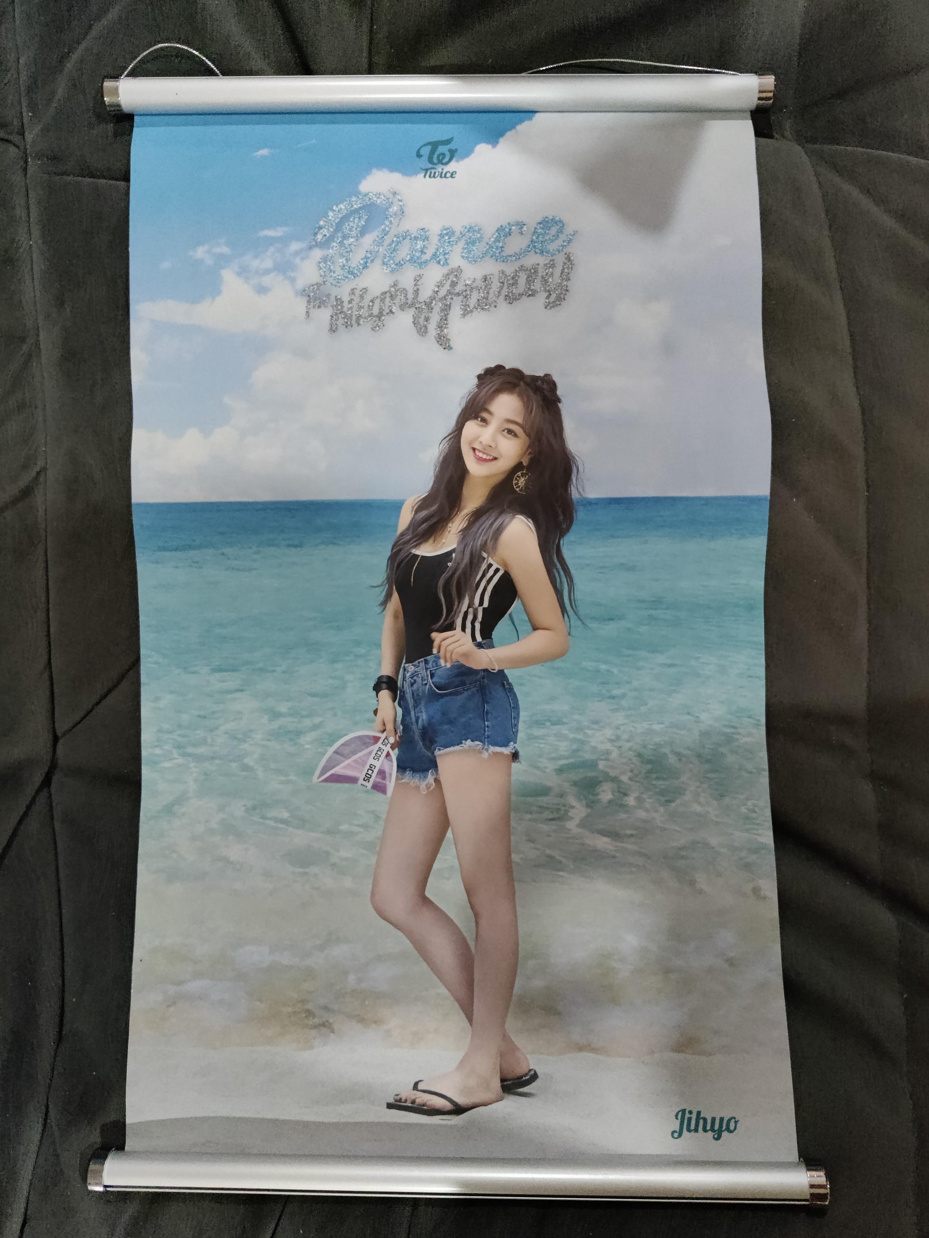 Twice Jihyo Tapestry Summer Nights Hobbies Toys Memorabilia Collectibles K Wave On Carousell