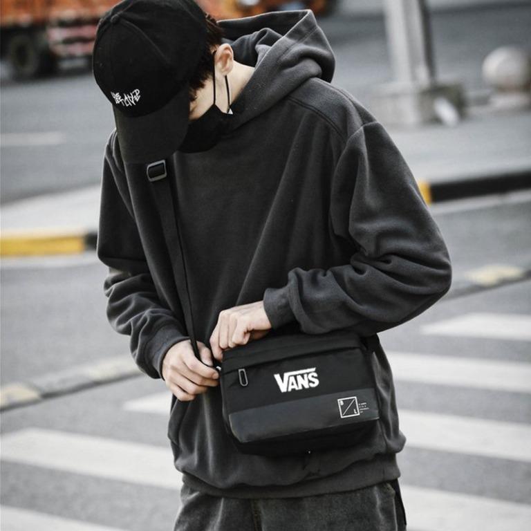 Vans men s bag women s Bag Messenger Bag Shoulder Bag waist bag sports bag travel bag chest bag leisure backpack