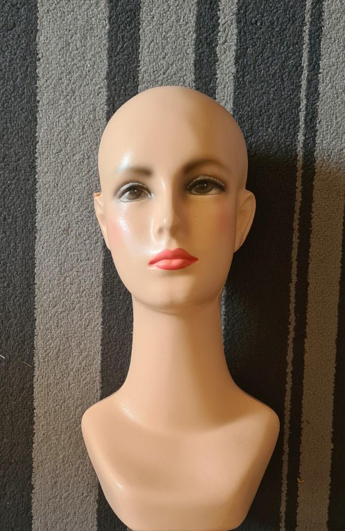 Sold Out Women Head Display Mannequin Kepala Patung Women S Fashion Accessories On Carousell