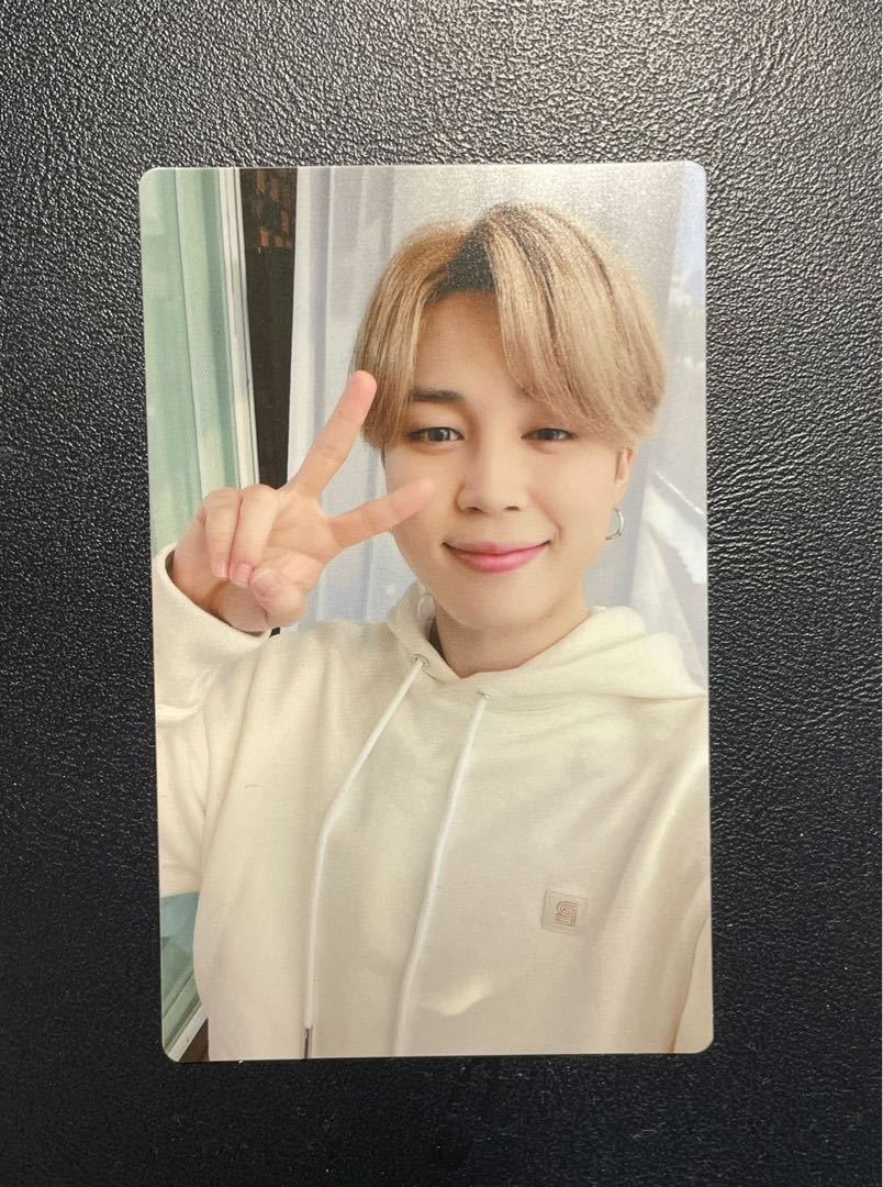BTS JIMIN FACE M2U Official LUCKY DRAW PHOTO CARD