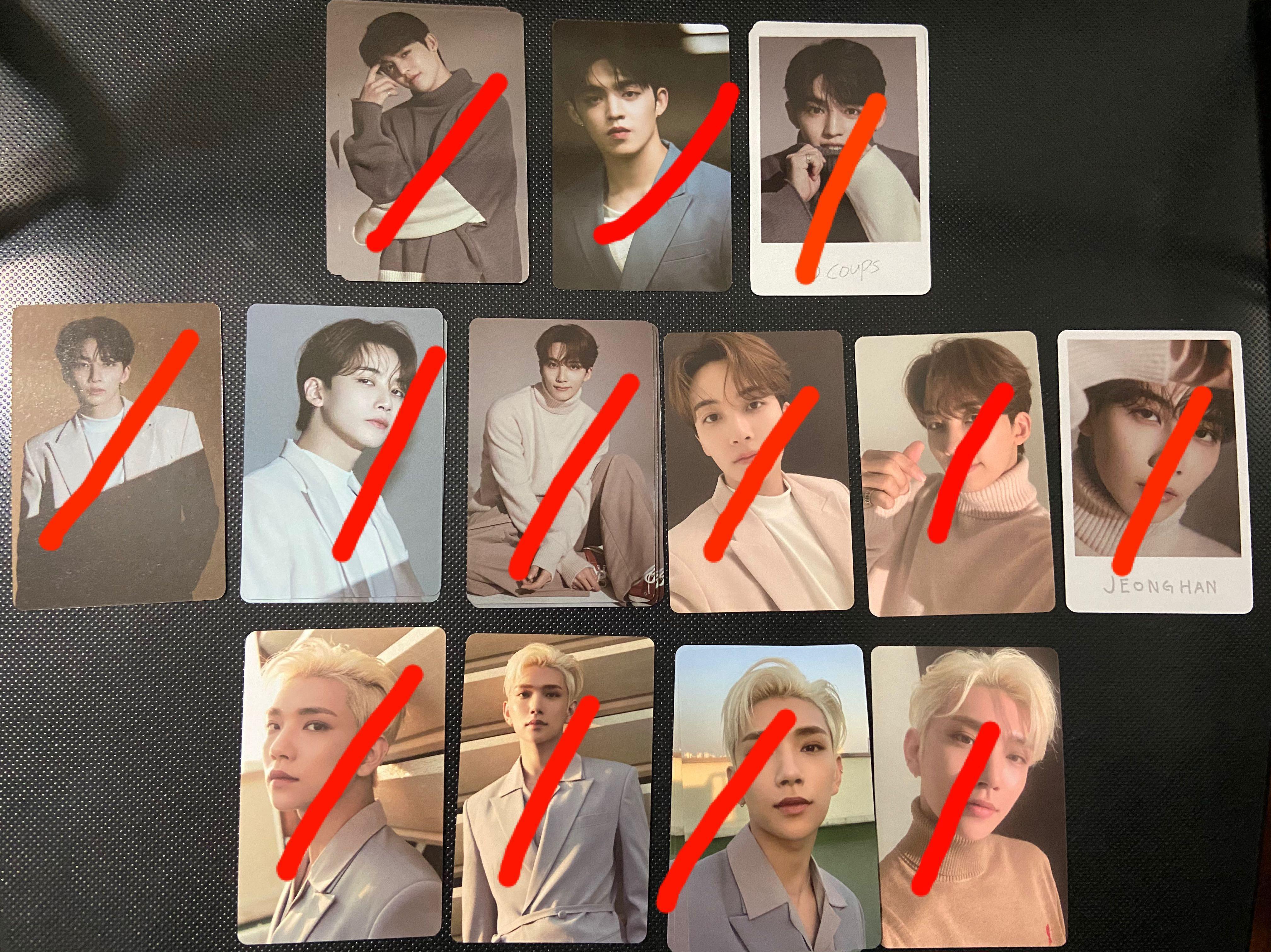 WTT/WTS] SEVENTEEN INCOMPLETE Trading Cards, Hobbies & Toys, Memorabilia &  Collectibles, K-Wave on Carousell