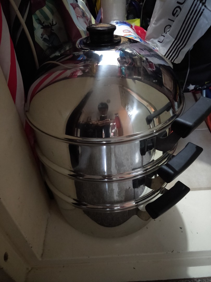 Zebra 3 tier Steamer, Furniture & Home Living, Kitchenware & Tableware