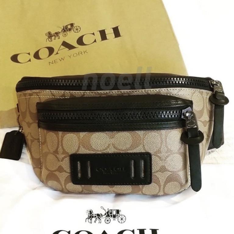 100 ORIGINAL READY STOCK COACH Terrain Belt Bag in Signature