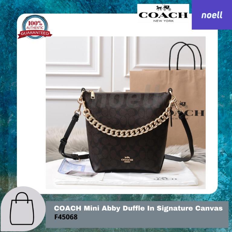 Mini abby discount duffle coach