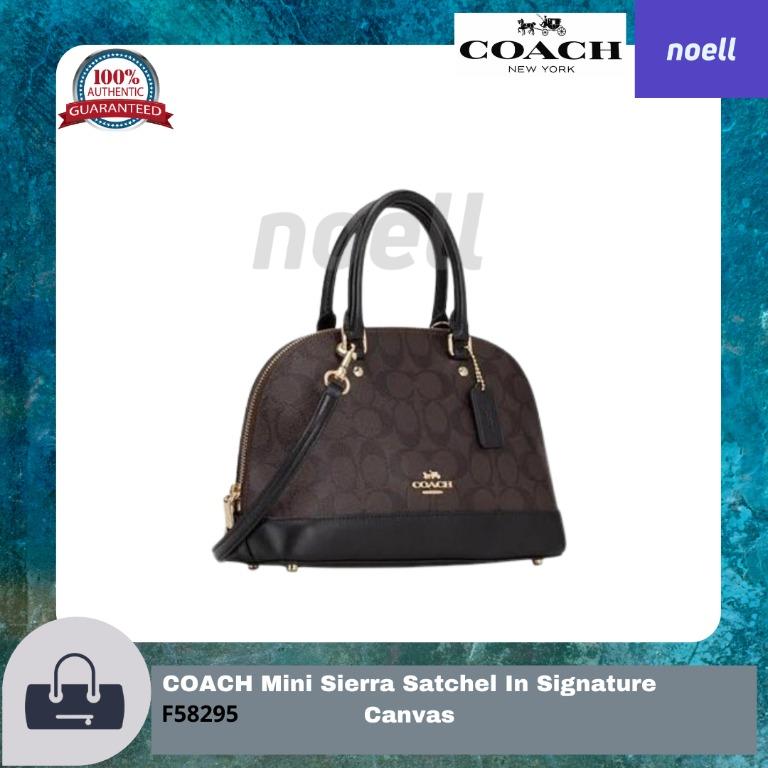 Coach Mini Sierra Satchel Bag, Luxury, Bags & Wallets on Carousell