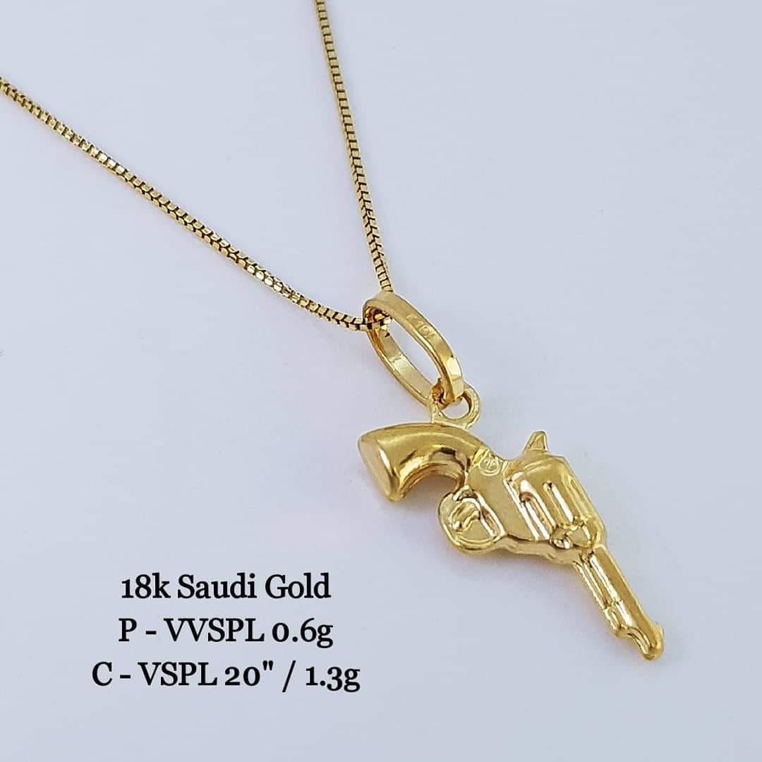 Ysl gun necklace on sale