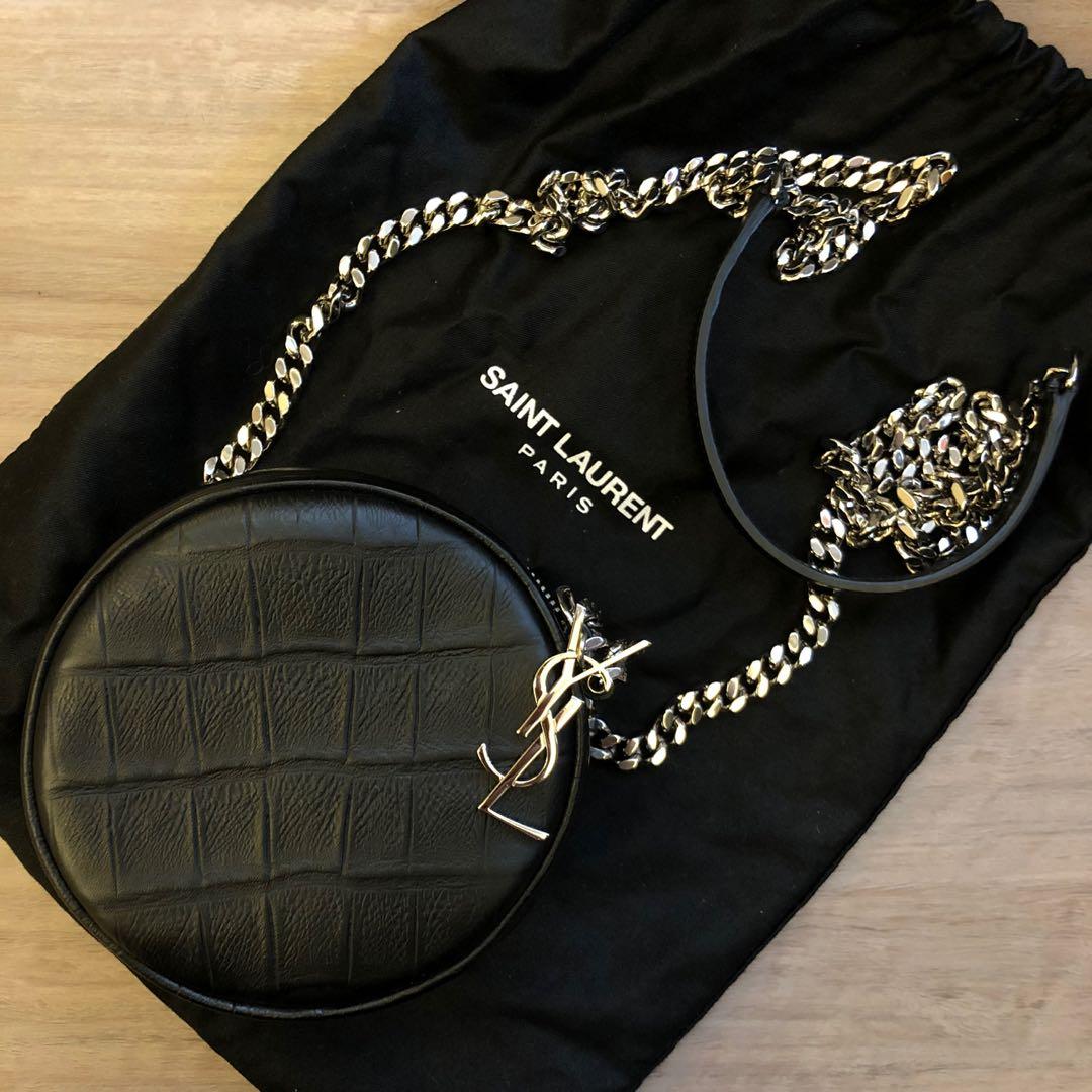 ysl round bag