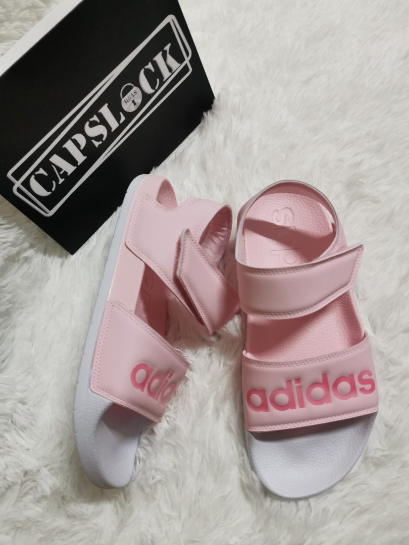 Adidas Adilette Sandal Women S Fashion Footwear Flats Sandals On Carousell