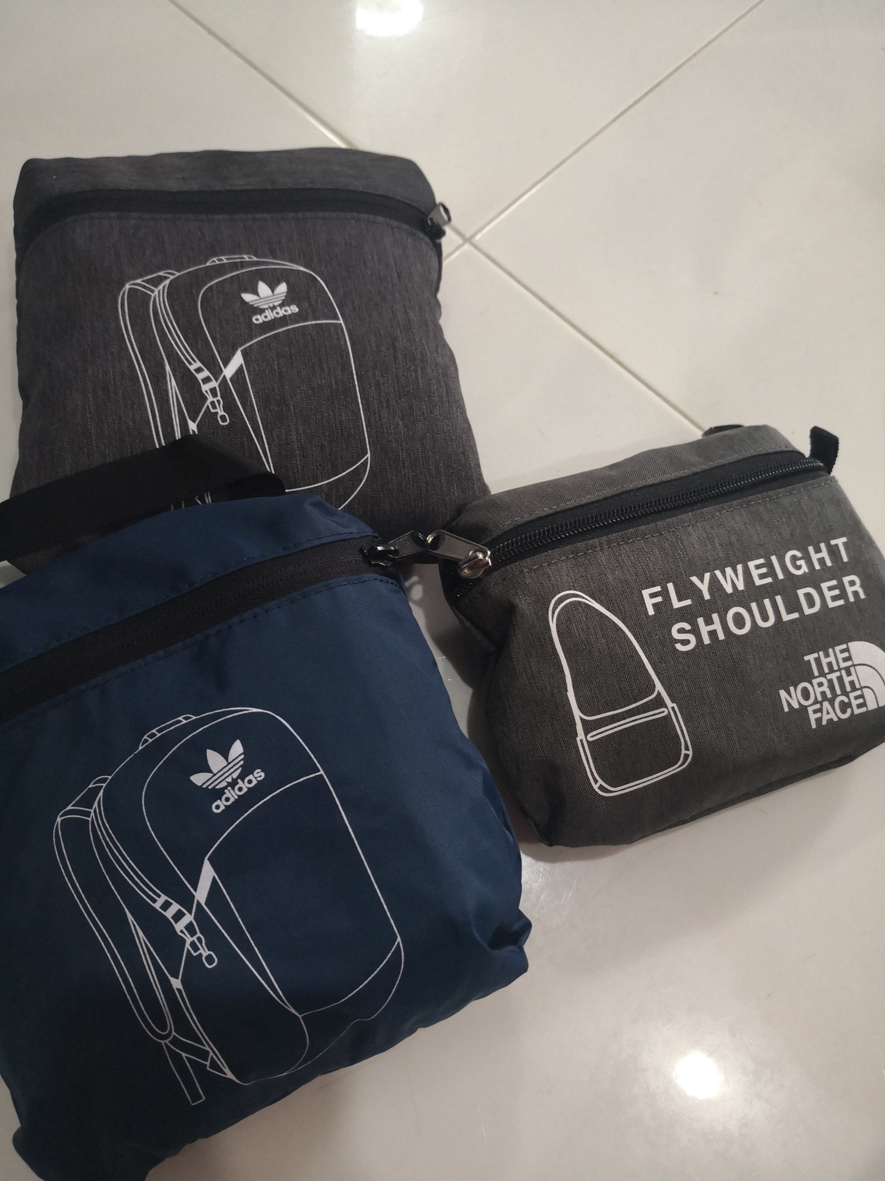 The north face foldable bag discount