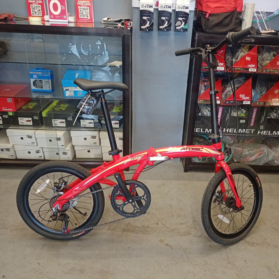 atomic iggy folding bike