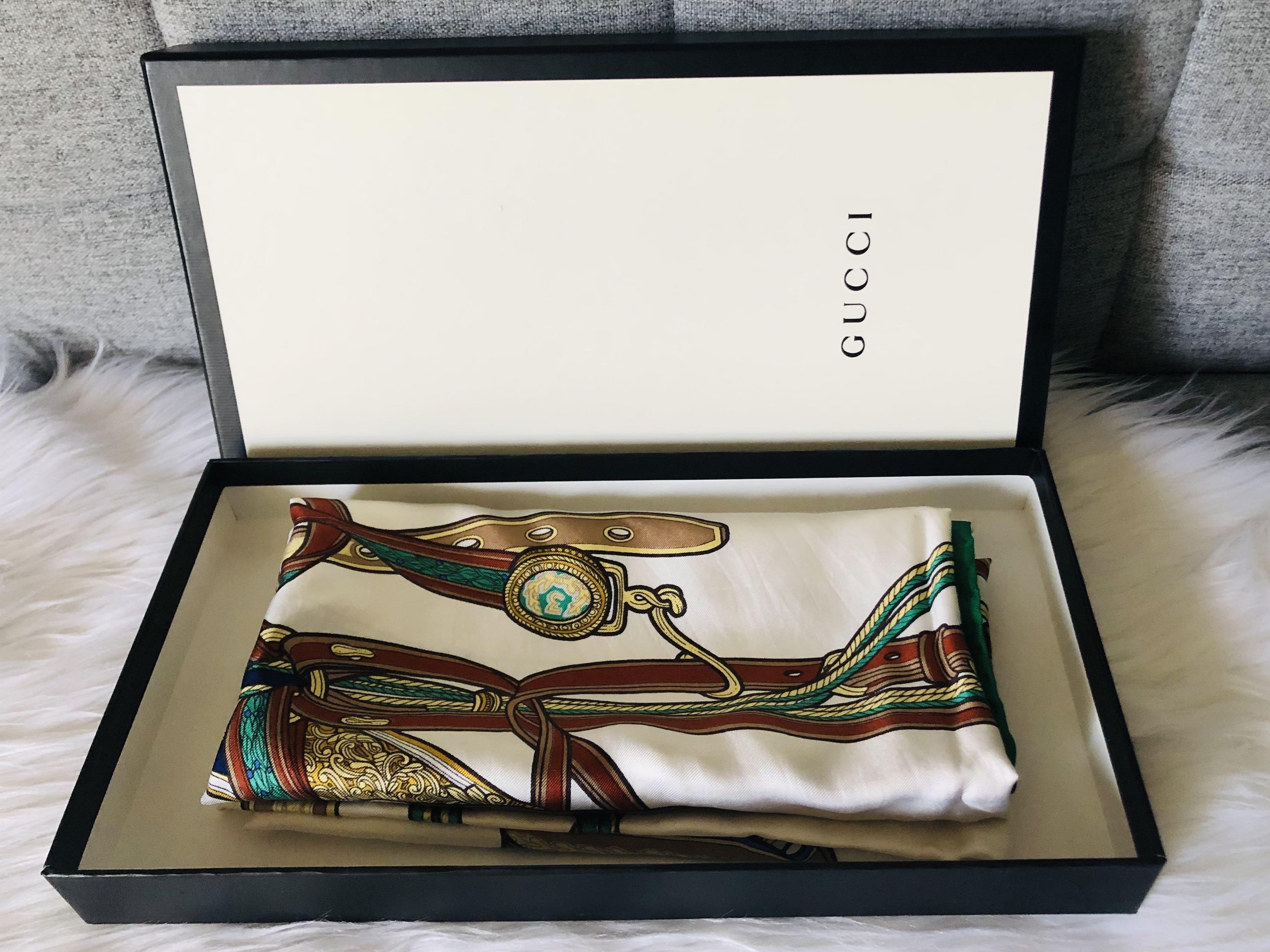 gucci head scarf womens