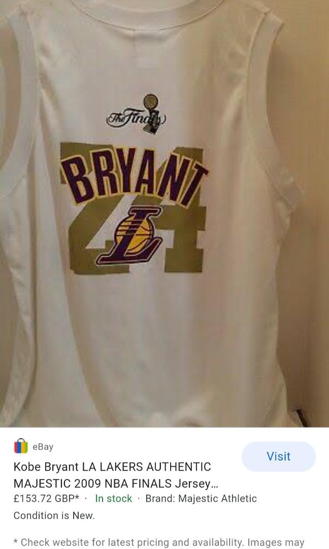 Kobe Bryant LAKERS AUTHENTIC MAJESTIC SEWN STITCHED NBA JERSEY YOUTH SMALL  RARE