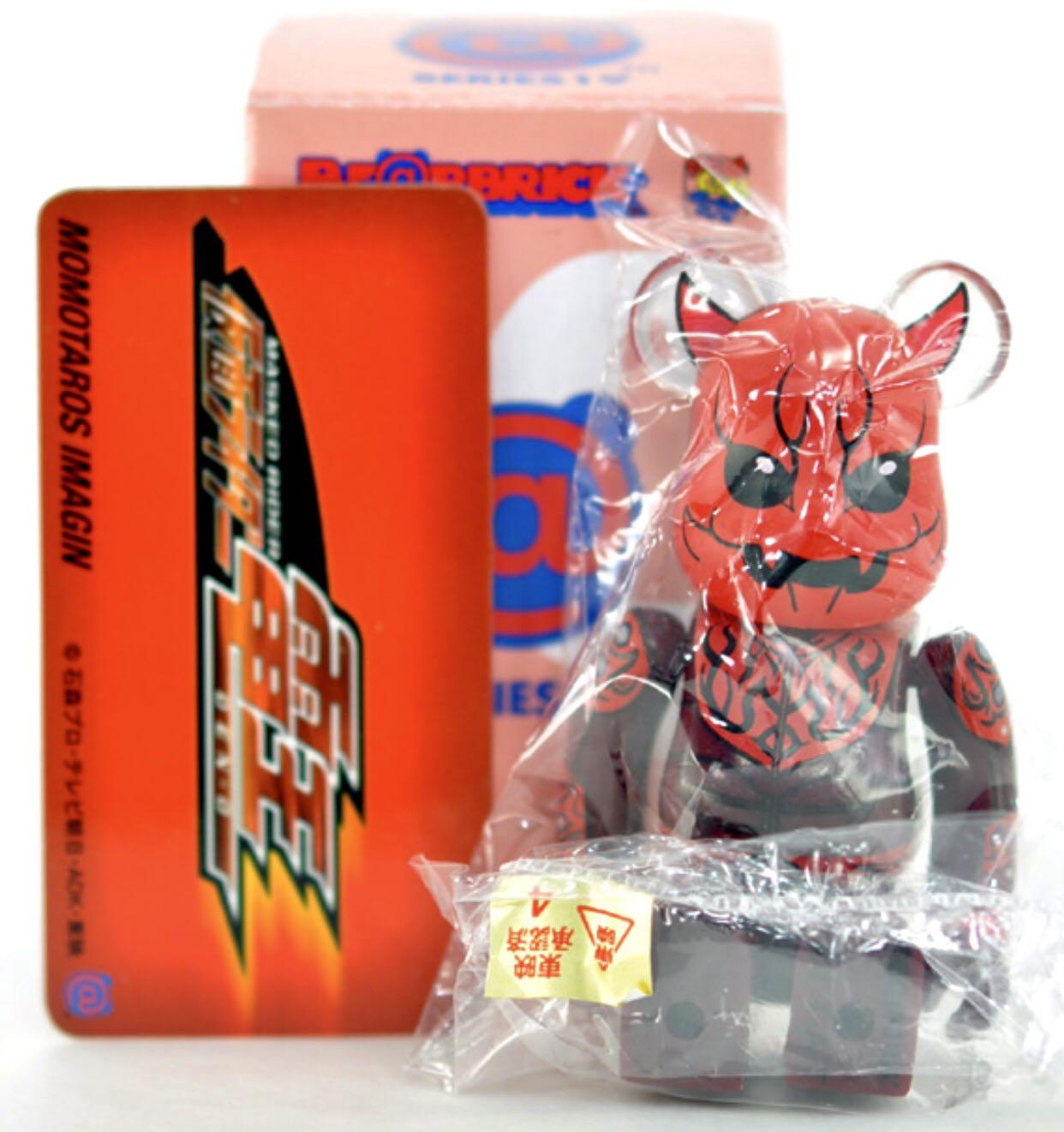 Bearbrick Series 19 仮面ライダー電王モモタロス(契約ver.) (SF 裏 