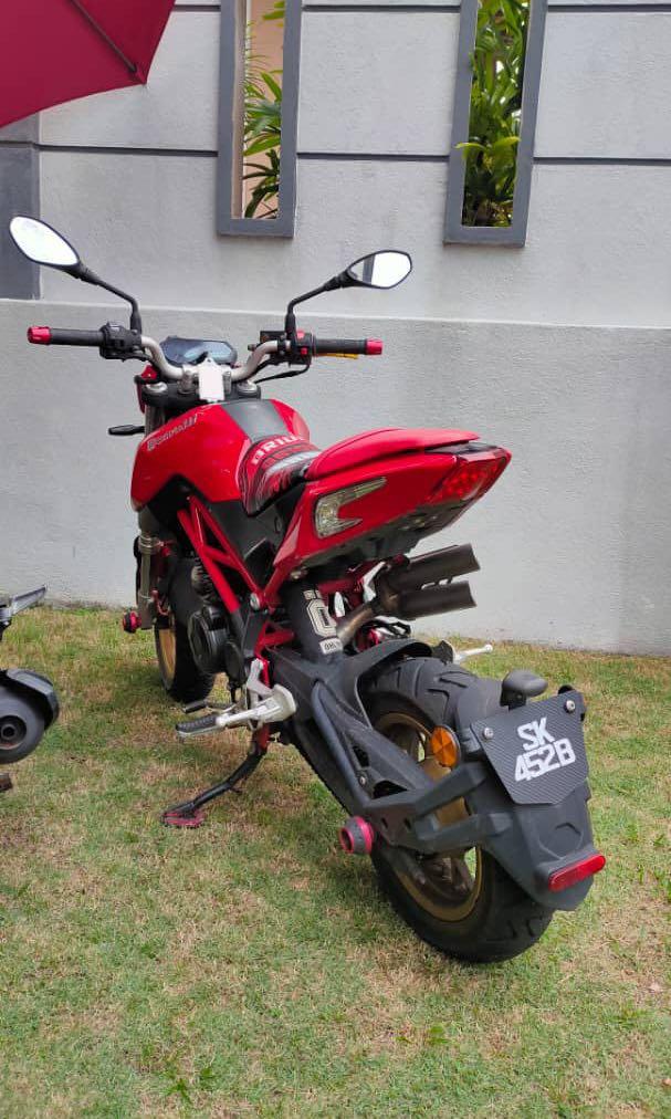Benelli tnt 135 2018 sales