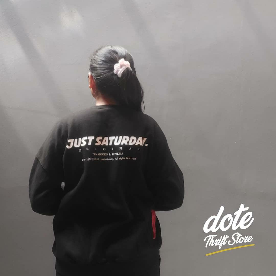 Just saturday deals crewneck