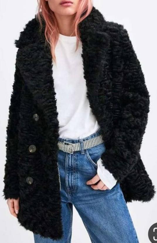 Blazer with fur Clearance